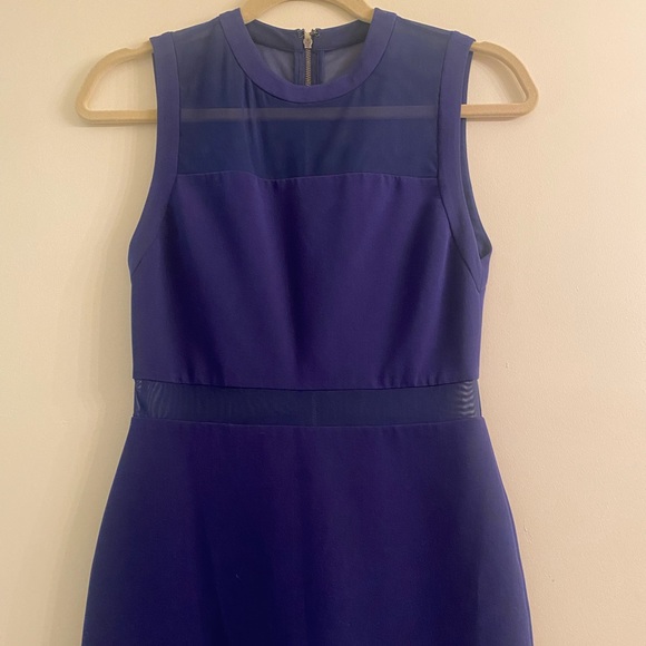 Alice + Olivia Karman Sheer Inset Dress - Picture 6 of 10